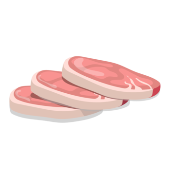 Fleisch von Rindern
